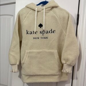 kate spade Cream Hooded Sweater